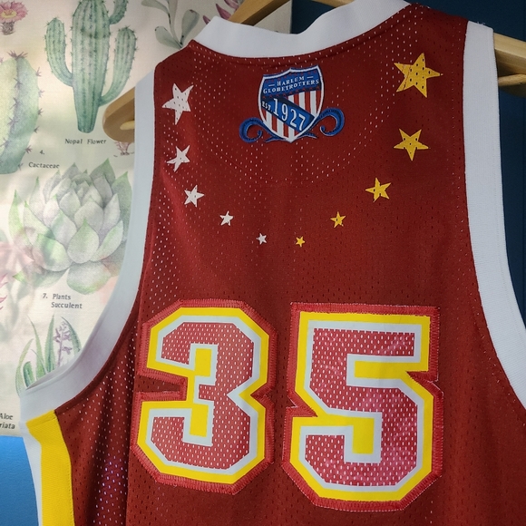 #35 "Geese" Harlem Globetrotters Platinum Fubu Original Size 2X - Picture 4 of 8